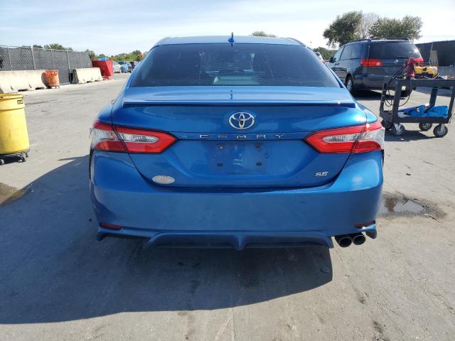 4T1B11HK8KU188081 - 2019 TOYOTA CAMRY L BLUE photo 6