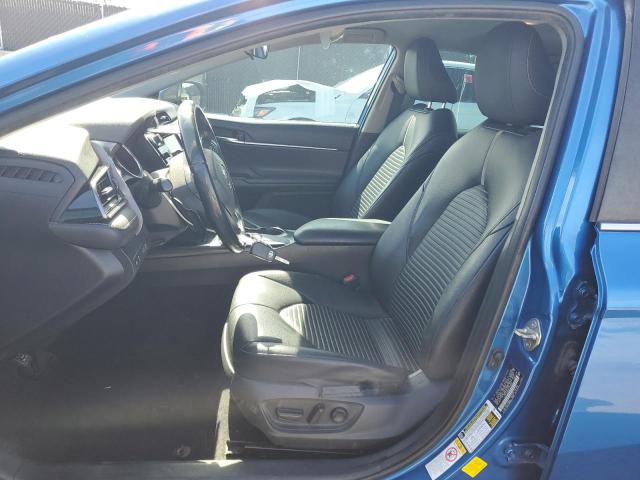 4T1B11HK8KU188081 - 2019 TOYOTA CAMRY L BLUE photo 7