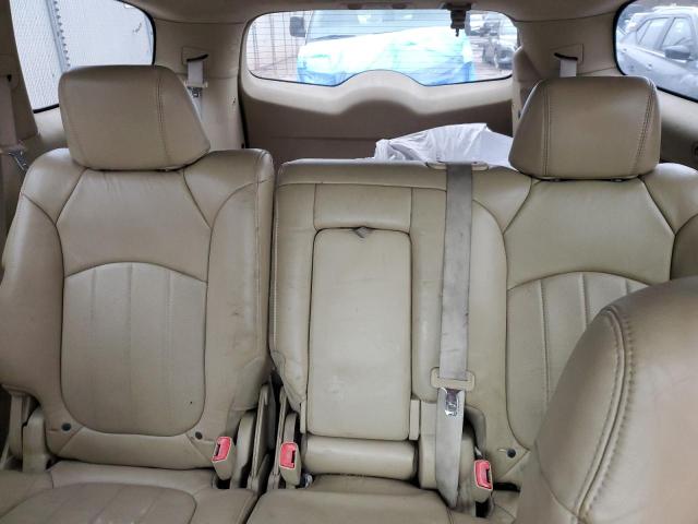 5GAEV23728J162263 - 2008 BUICK ENCLAVE CXL BLACK photo 10