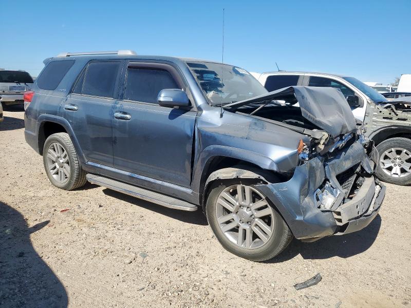 JTEZU5JR5D5057255 - 2013 TOYOTA 4RUNNER SR5 BLUE photo 4