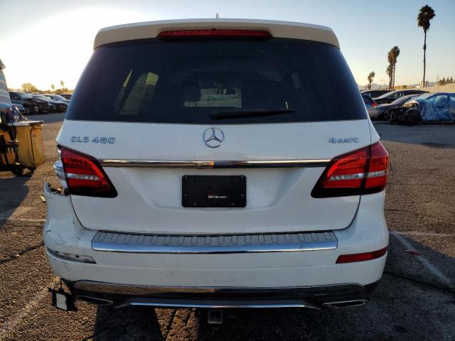 4JGDF6EE7HA803199 - 2017 MERCEDES-BENZ GLS 450 4MATIC WHITE photo 6