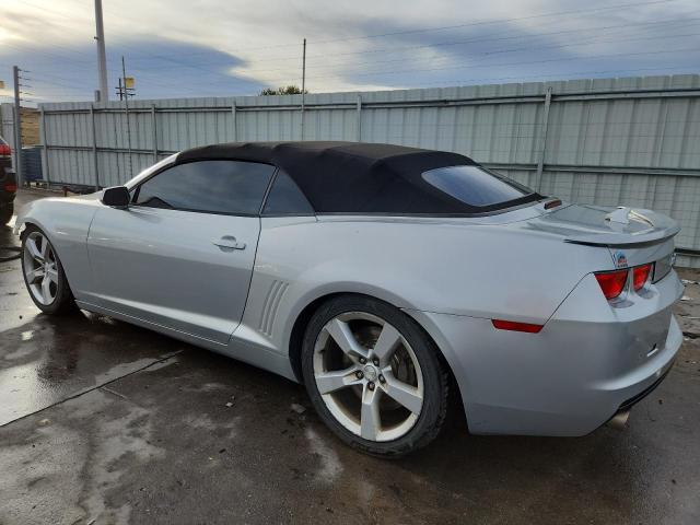 2G1FJ3DJ5B9206010 - 2011 CHEVROLET CAMARO SS ვერცხლისფერი ფოტო 2