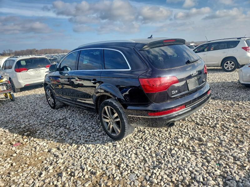 WA1LGAFEXFD022150 - 2015 AUDI Q7 PREMIUM PLUS Чорний фото 2