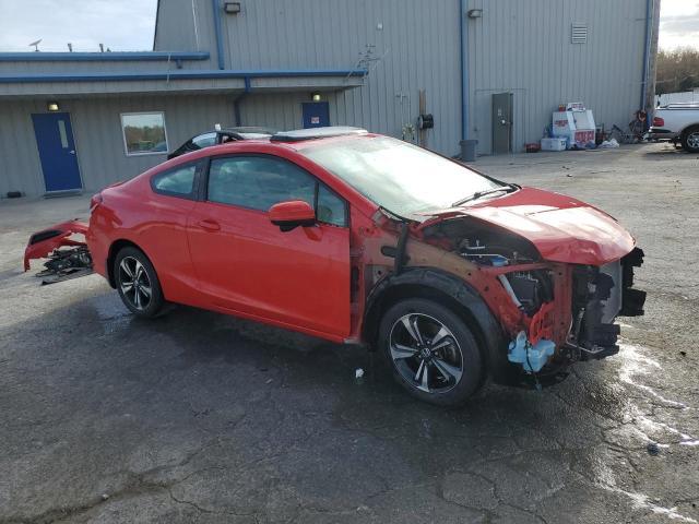 2HGFG3B8XEH516185 - 2014 HONDA CIVIC EX RED photo 4