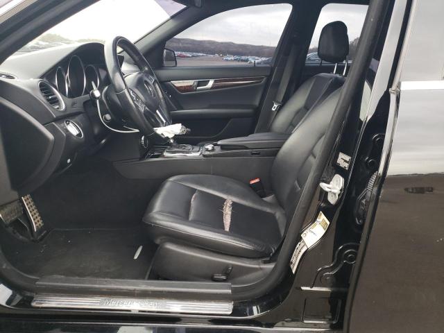 WDDGF8AB8DG054516 - 2013 MERCEDES-BENZ C 300 4MATIC BLACK photo 7
