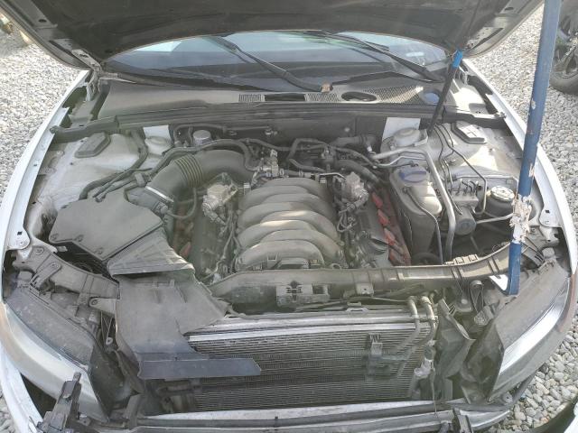 WAUVVAFR2CA005411 - 2012 AUDI S5 PRESTIGE WHITE photo 11