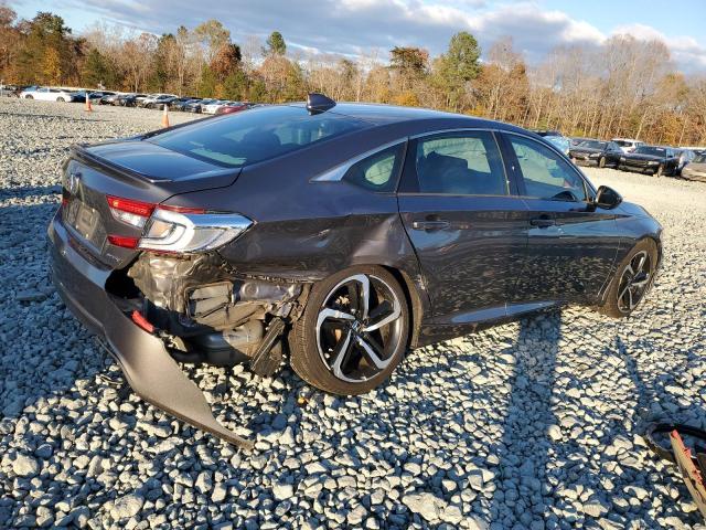 1HGCV1F32JA163008 - 2018 HONDA ACCORD SPORT Сірий фото 3