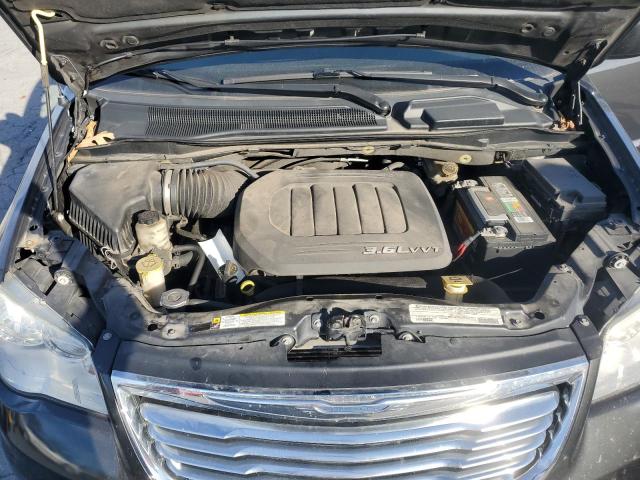 2C4RC1BG0CR200353 - 2012 CHRYSLER TOWN & COU TOURING BLACK photo 12