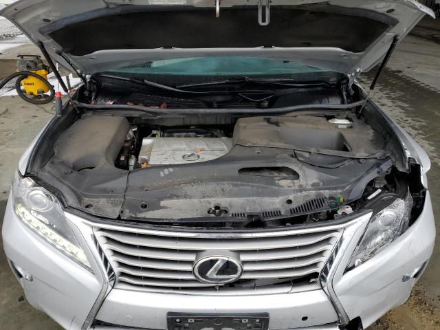 2T2BK1BA9DC202180 - 2013 LEXUS RX 350 BASE SILVER photo 12