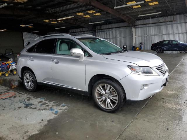 2T2BK1BA9DC202180 - 2013 LEXUS RX 350 BASE SILVER photo 4