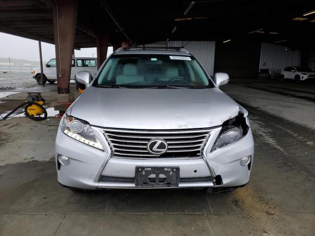 2T2BK1BA9DC202180 - 2013 LEXUS RX 350 BASE SILVER photo 5