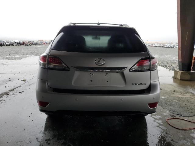 2T2BK1BA9DC202180 - 2013 LEXUS RX 350 BASE SILVER photo 6