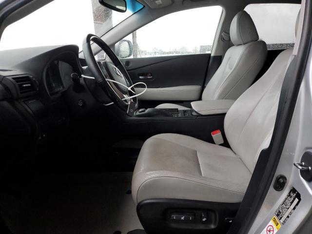 2T2BK1BA9DC202180 - 2013 LEXUS RX 350 BASE SILVER photo 7