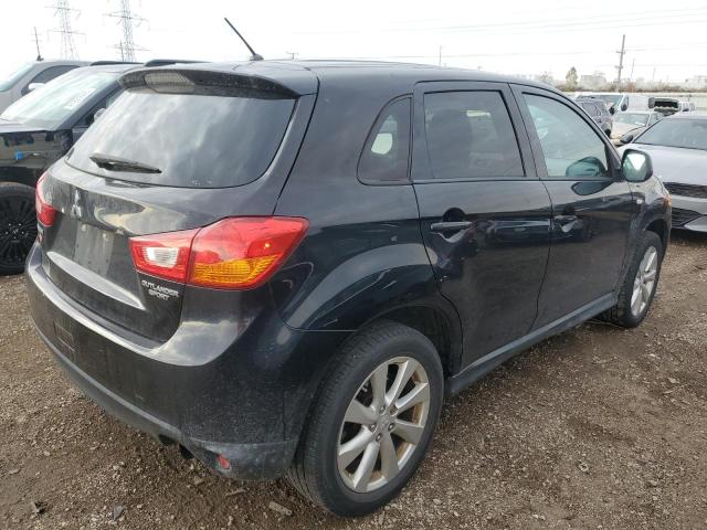 4A4AR3AU1EE030091 - 2014 MITSUBISHI OUTLANDER ES BLACK photo 3
