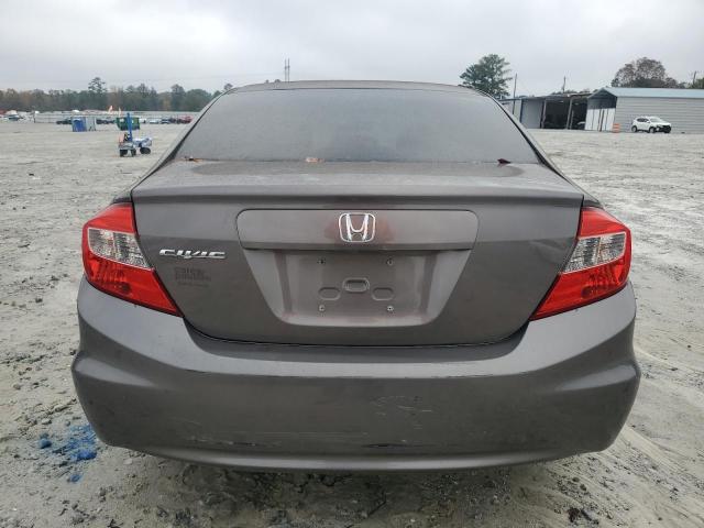 19XFB2F51CE093481 - 2012 HONDA CIVIC LX GRAY photo 6