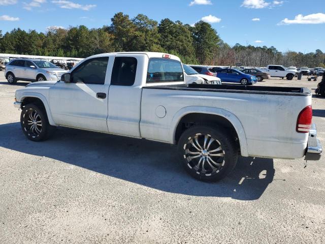 1D7GL42N44S745131 - 2004 DODGE DAKOTA SLT WHITE photo 2