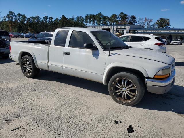 1D7GL42N44S745131 - 2004 DODGE DAKOTA SLT WHITE photo 4