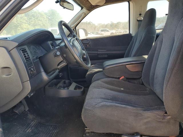 1D7GL42N44S745131 - 2004 DODGE DAKOTA SLT WHITE photo 7