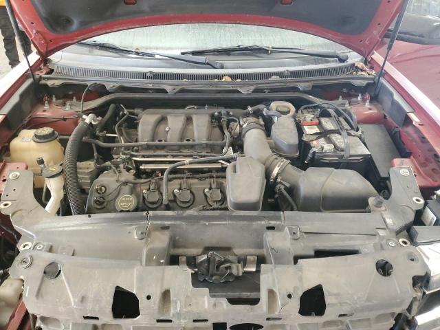 2FMGK5C89FBA02582 - 2015 FORD FLEX SEL MAROON photo 12