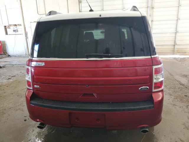 2FMGK5C89FBA02582 - 2015 FORD FLEX SEL MAROON photo 6