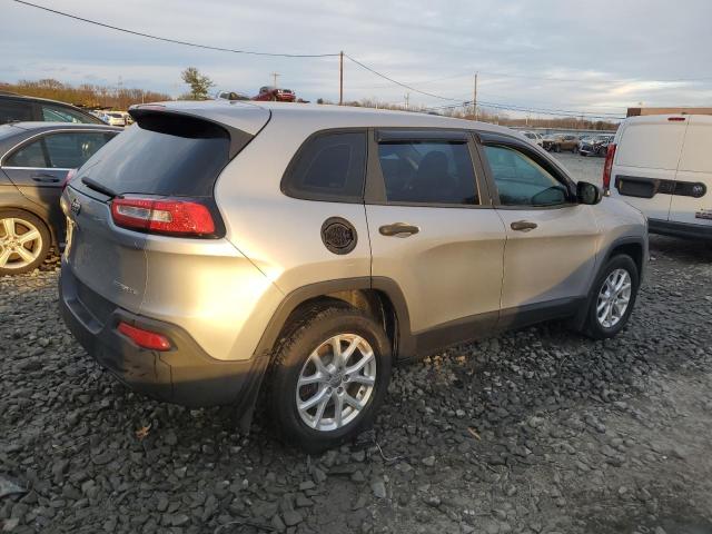 1C4PJMAB7EW125617 - 2014 JEEP CHEROKEE SPORT ვერცხლისფერი ფოტო 3