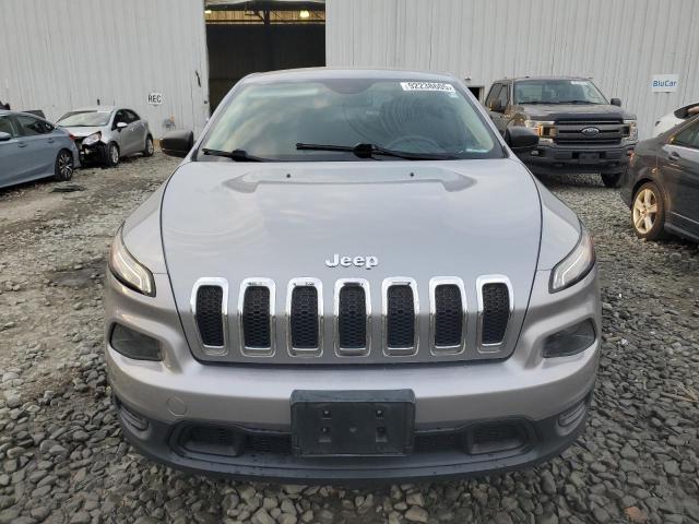 1C4PJMAB7EW125617 - 2014 JEEP CHEROKEE SPORT ვერცხლისფერი ფოტო 5