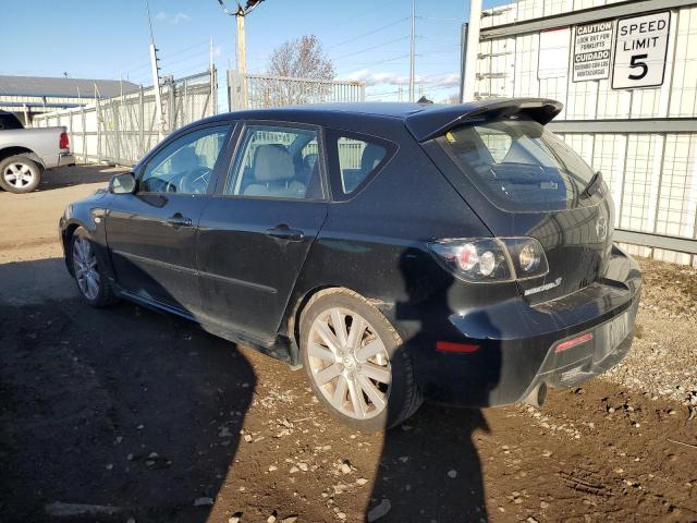 JM1BK34L881147505 - 2008 MAZDA SPEED 3 BLACK photo 2