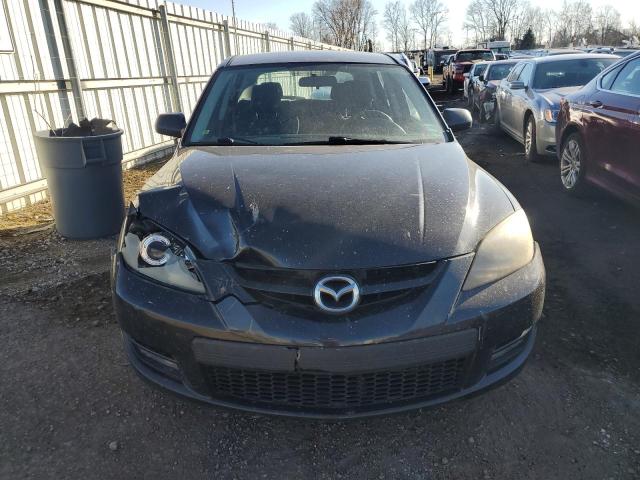 JM1BK34L881147505 - 2008 MAZDA SPEED 3 BLACK photo 5