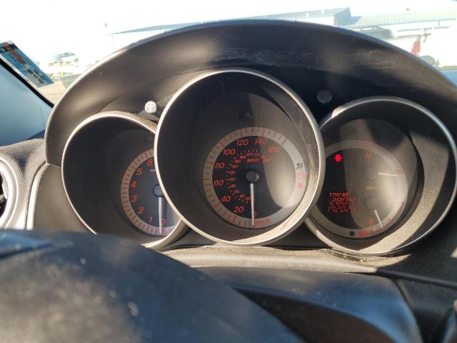 JM1BK34L881147505 - 2008 MAZDA SPEED 3 BLACK photo 9