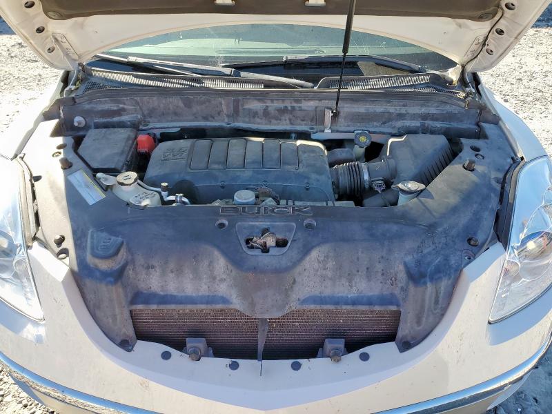 5GALRBED2AJ221736 - 2010 BUICK ENCLAVE CXL WHITE photo 11