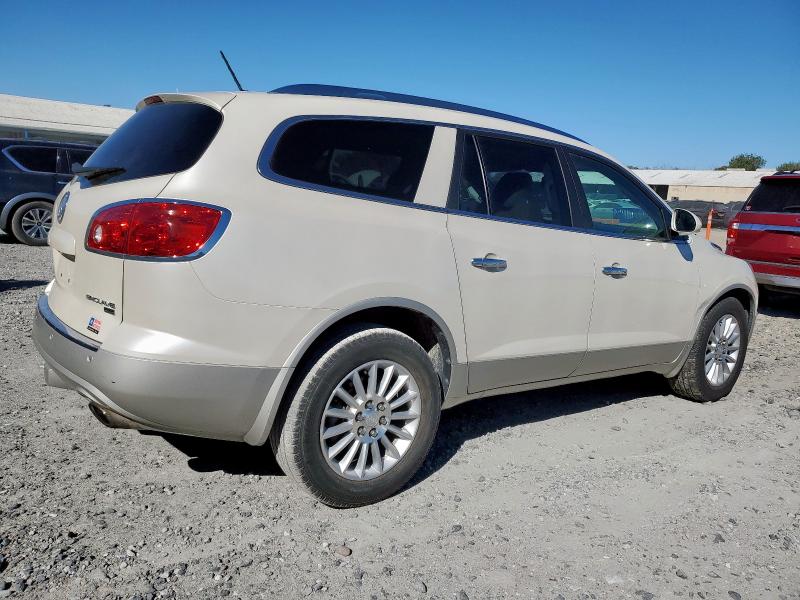 5GALRBED2AJ221736 - 2010 BUICK ENCLAVE CXL WHITE photo 3