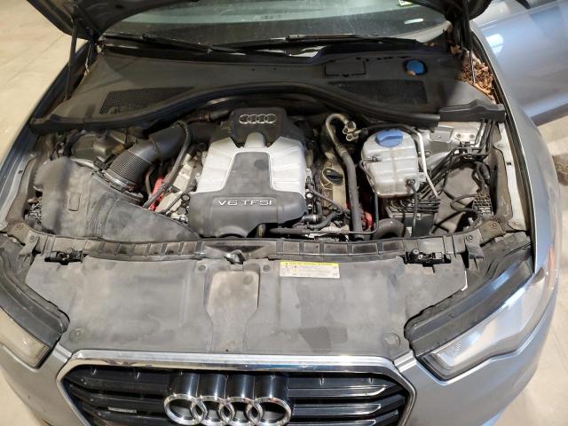 WAUFGAFC5EN045326 - 2014 AUDI A6 PREMIUM PLUS SILVER photo 11