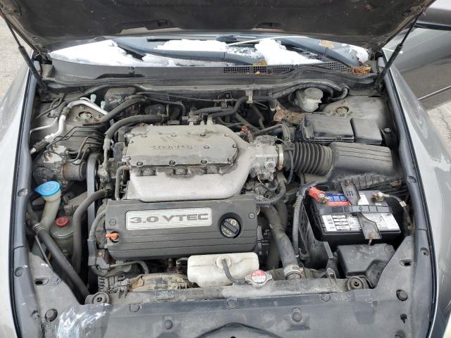 1HGCM66506A030093 - 2006 HONDA ACCORD EX ნაცრისფერი ფოტო 11