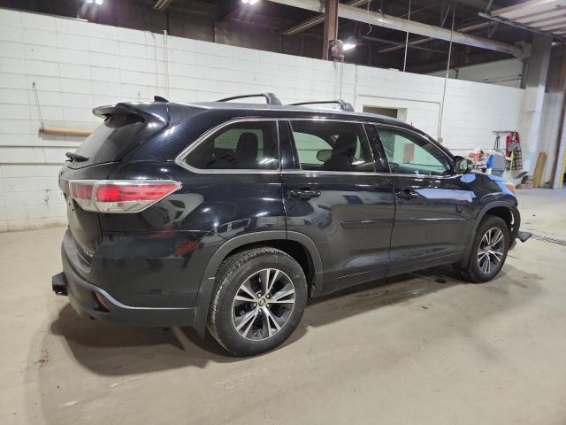 5TDJKRFH2GS289986 - 2016 TOYOTA HIGHLANDER XLE 黑色 照片 3