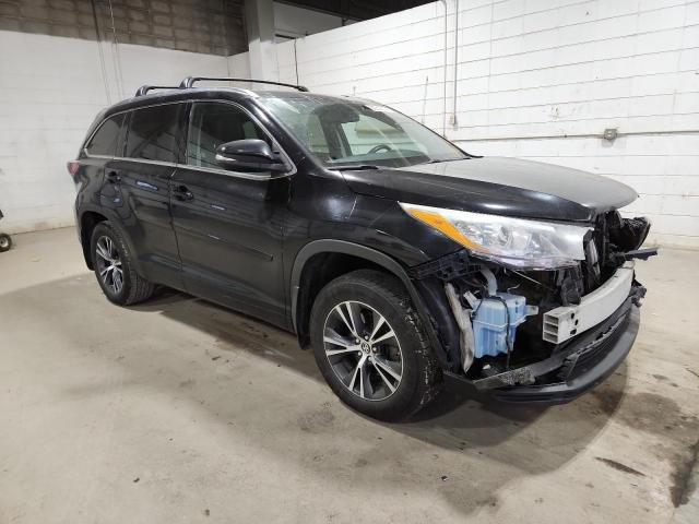 5TDJKRFH2GS289986 - 2016 TOYOTA HIGHLANDER XLE 黑色 照片 4