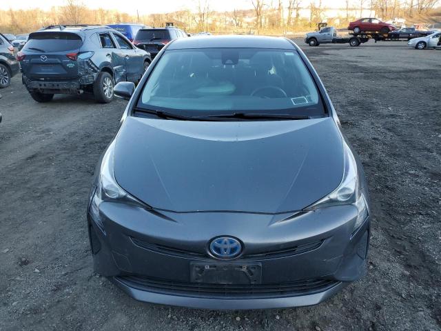 JTDKBRFU0H3031471 - 2017 TOYOTA PRIUS GRAY photo 5