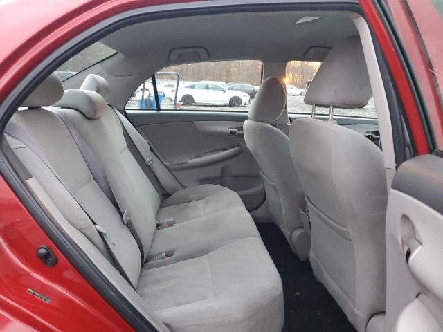 2T1BU4EE7AC274179 - 2010 TOYOTA COROLLA BASE წითელი ფოტო 10