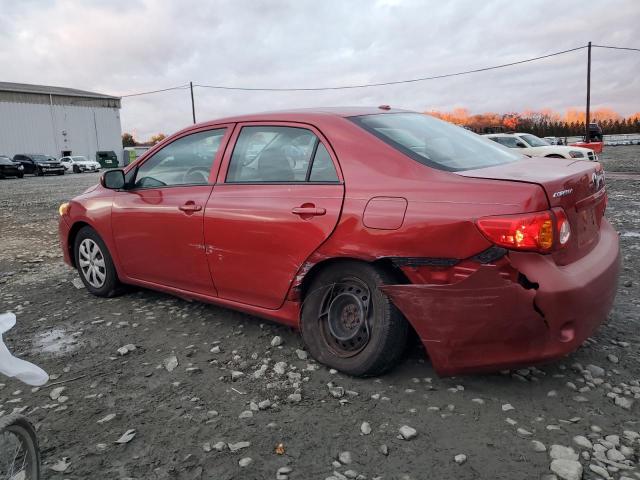 2T1BU4EE7AC274179 - 2010 TOYOTA COROLLA BASE წითელი ფოტო 2