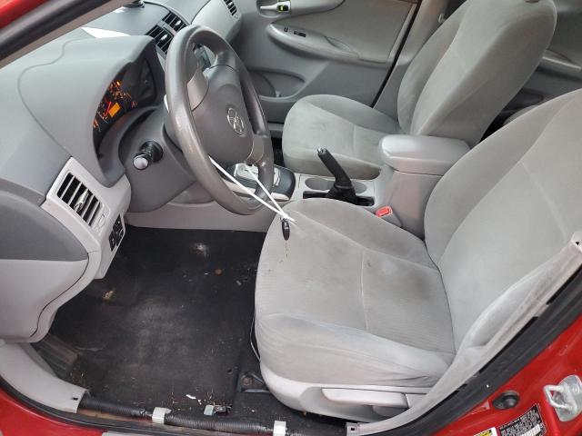 2T1BU4EE7AC274179 - 2010 TOYOTA COROLLA BASE წითელი ფოტო 7