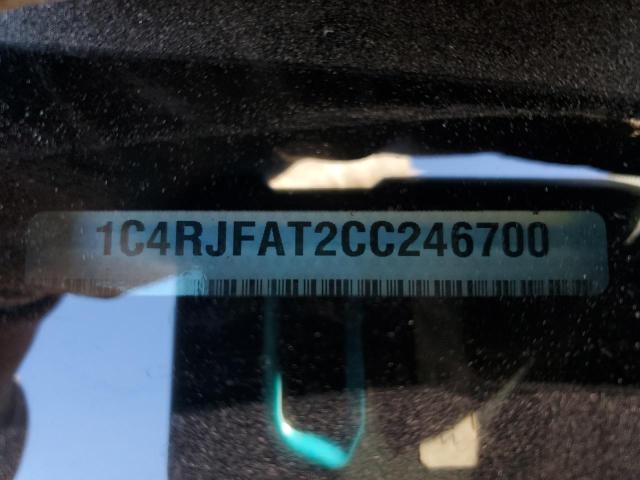 1C4RJFAT2CC246700 - 2012 JEEP GRAND CHER LAREDO RED photo 13