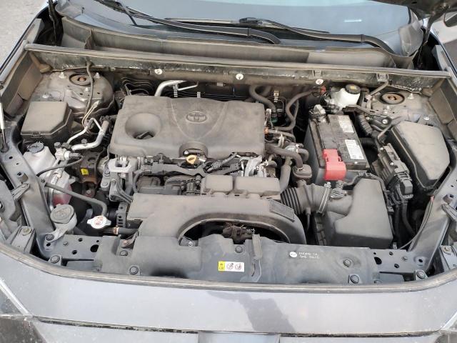 2T3P1RFV4MC153678 - 2021 TOYOTA RAV4 XLE GRAY photo 12