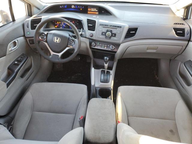 2HGFB2F57CH501035 - 2012 HONDA CIVIC LX BLUE photo 8