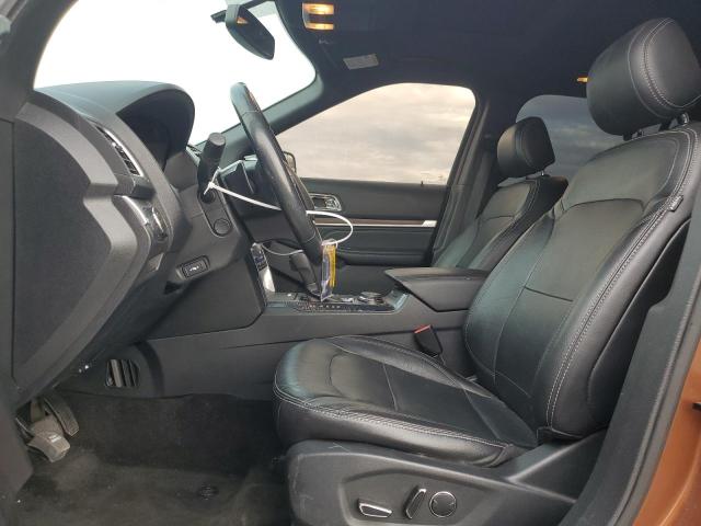 1FM5K8F85HGC92013 - 2017 FORD EXPLORER LIMITED 橙色 照片 7