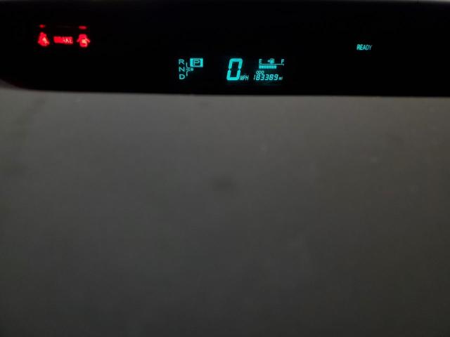 JTDKB20U677661132 - 2007 TOYOTA PRIUS أحمر صورة 9