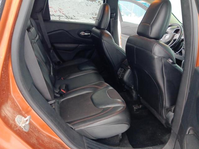 1C4PJMBS1FW716431 - 2015 JEEP CHEROKEE TRAILHAWK ORANGE photo 10