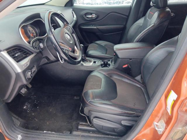 1C4PJMBS1FW716431 - 2015 JEEP CHEROKEE TRAILHAWK ORANGE photo 7