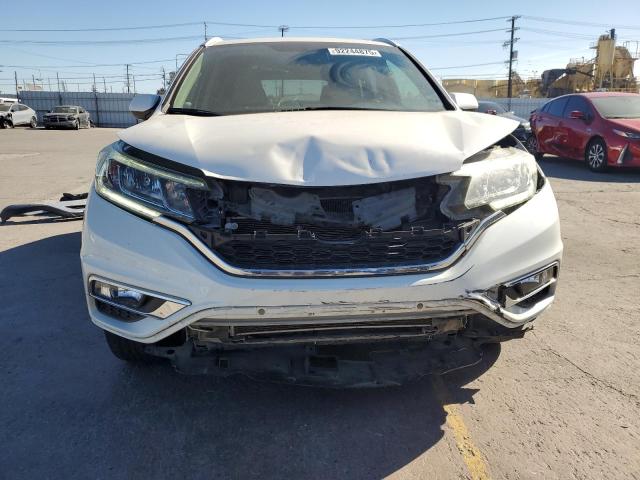 5J6RM3H7XGL030690 - 2016 HONDA CR-V EXL WHITE photo 5