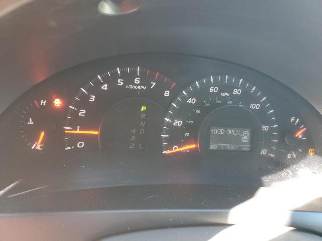 4T1BE46K88U196960 - 2008 TOYOTA CAMRY CE CHARCOAL photo 9