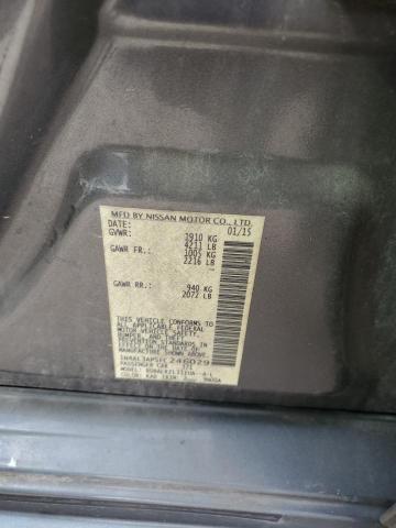 1N4AL3AP5FC246029 - 2015 NISSAN ALTIMA 2.5 GRAY photo 12
