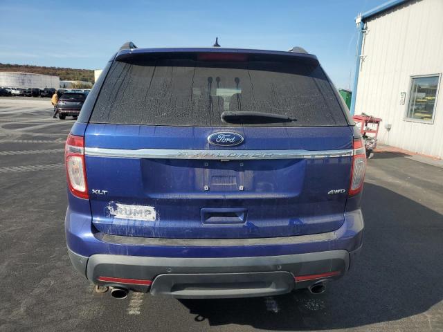 1FM5K8D80DGC45291 - 2013 FORD EXPLORER XLT Կապույտ լուսանկար 6